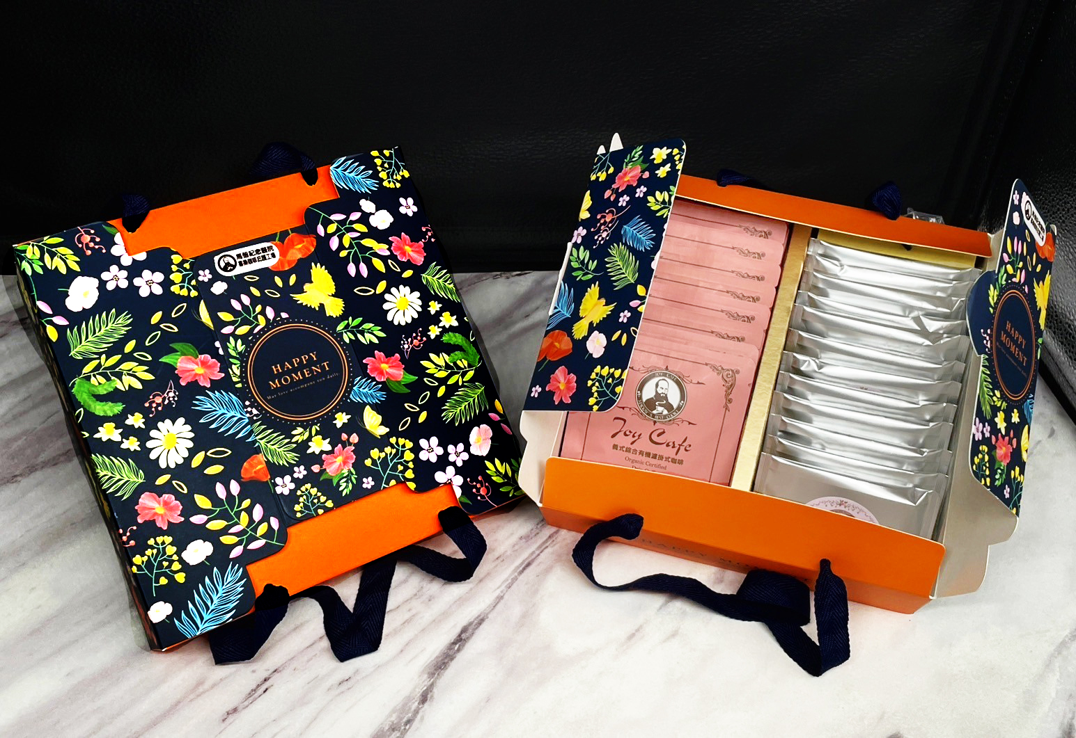 喜樂綜合禮盒(咖啡10入+茶包12入)-封面圖