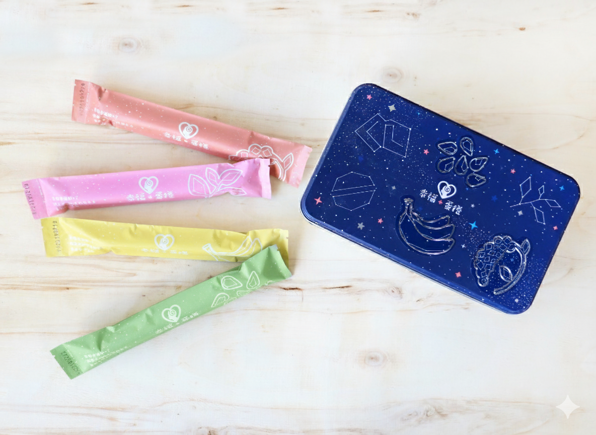 ✦ 星空✦ 幸福+蛋捲鐵盒(綜合小農)-封面圖