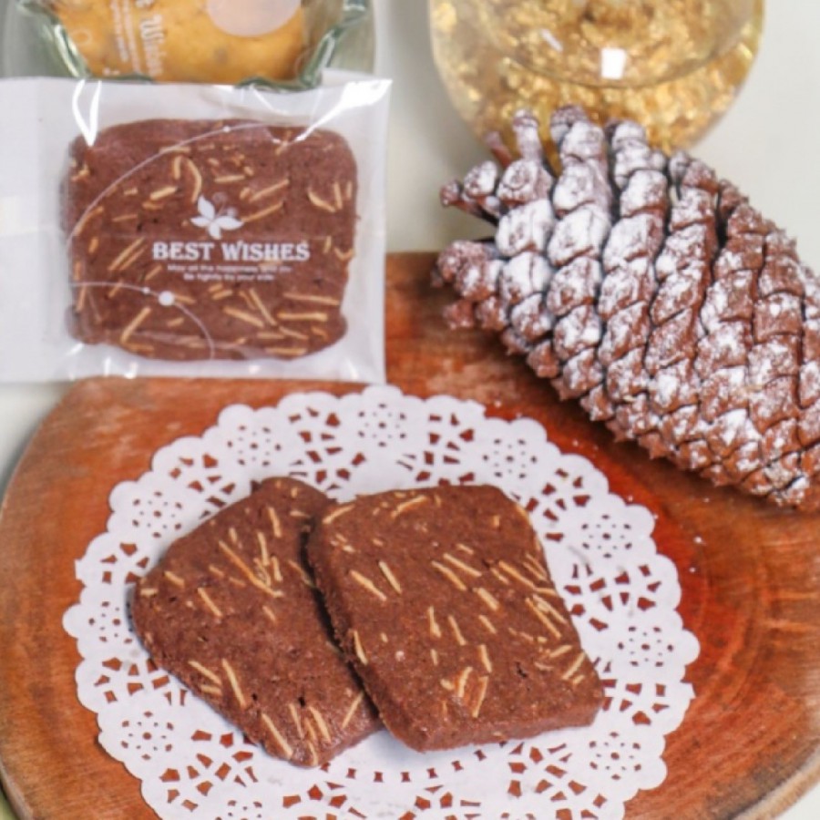 巧克力杏片餅乾-封面圖