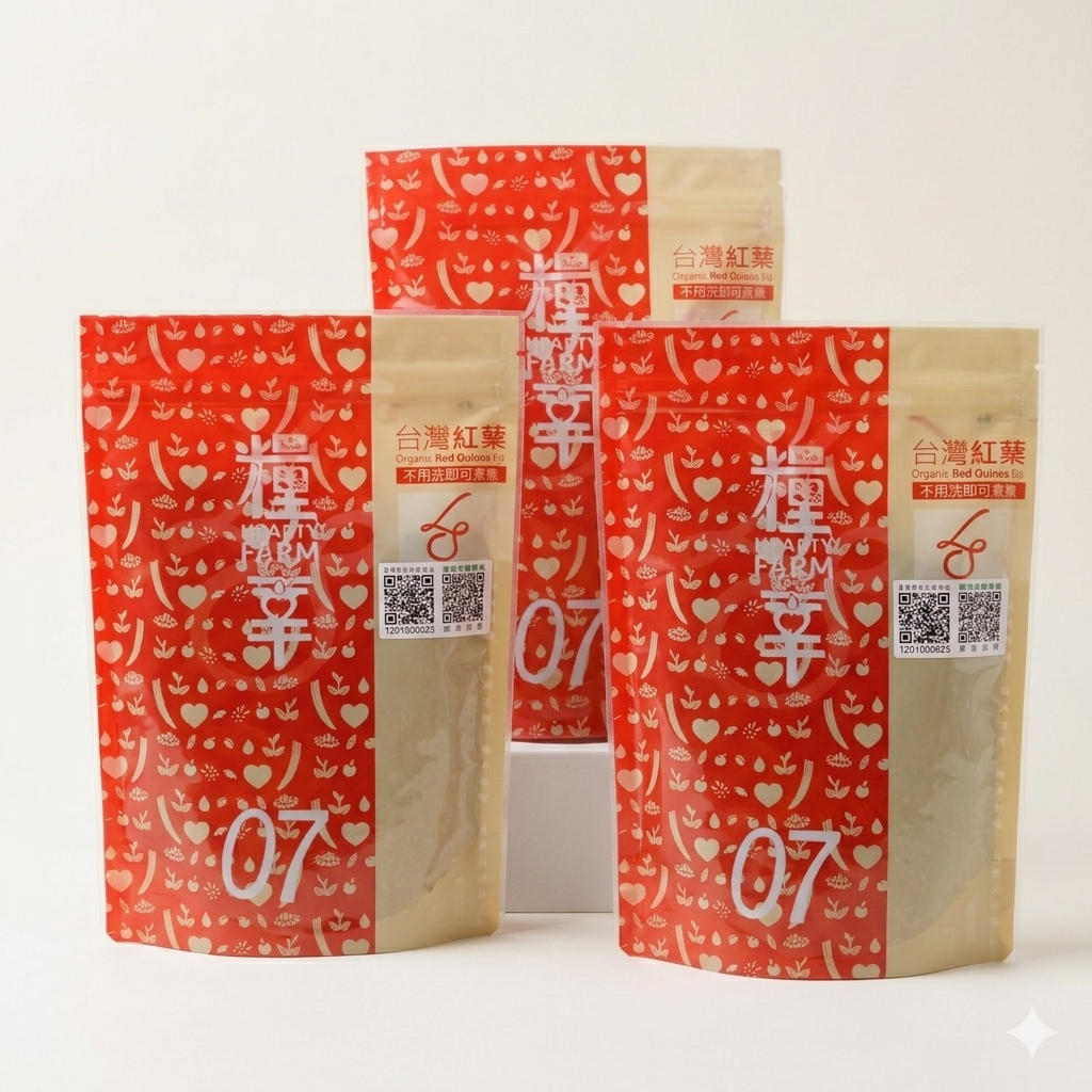 紅藜入粽新吃法--台灣紅藜限定組-封面圖