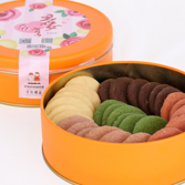 花月緣曲奇小圓鐵盒-封面圖