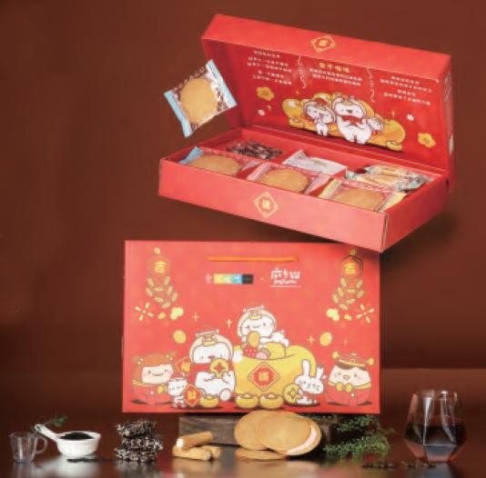 福氣滿滿 麻吉貓 新春午茶 禮盒-封面圖